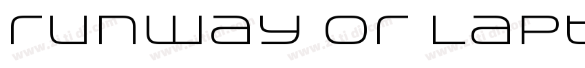 runway or Laptop字体转换